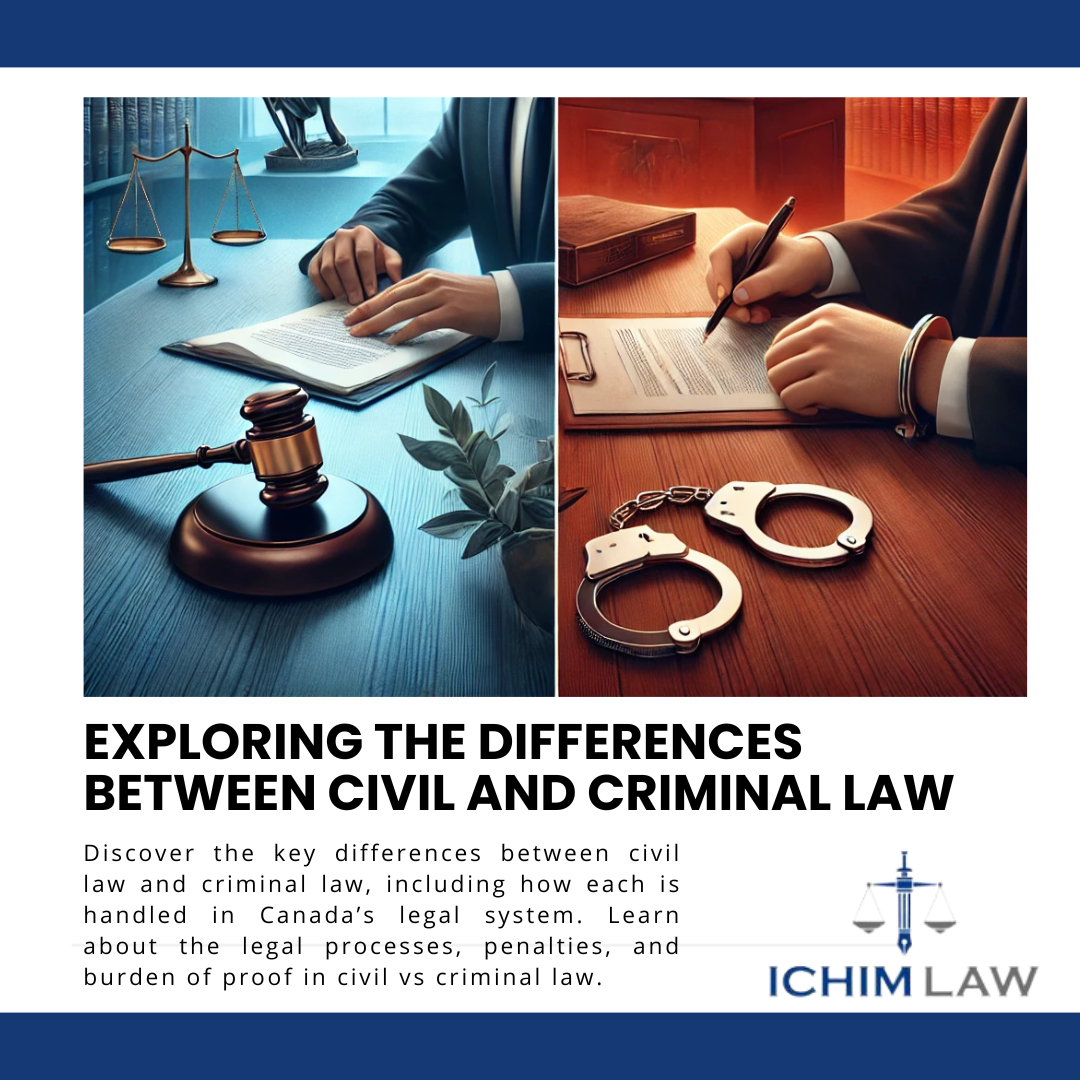 civil law vs criminal law